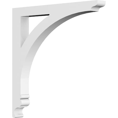 Ekena Millwork Legacy Architectural Grade PVC Bracket, 5/8"W X 6"D X 6"H BKTP01X06X06LE